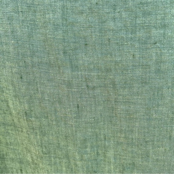 Bryn Walker Seraphina Dress 100% Linen Chartreuse Lagenlook Minimalist XS FLAW - Picture 4 of 15